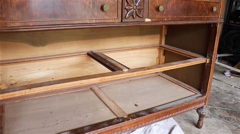 worn wooden drawers repair